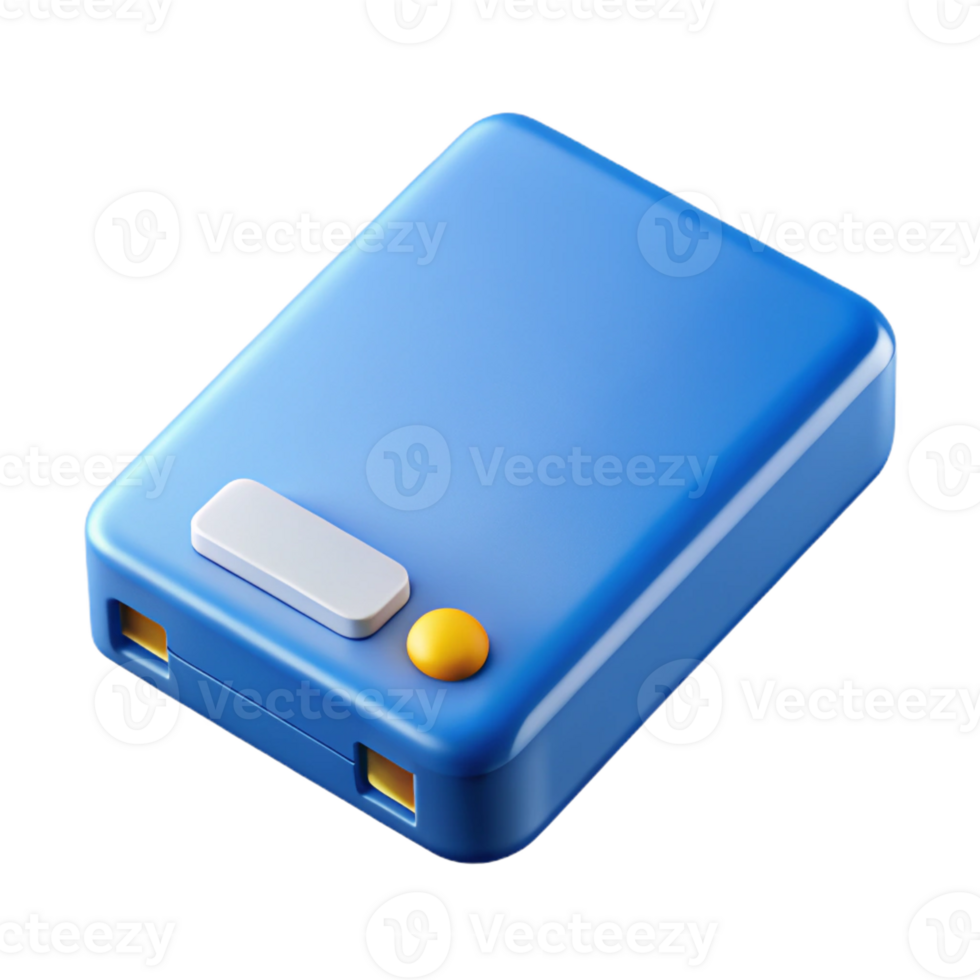 serene vintage A portable hard drive with high storage capacity exclusive png