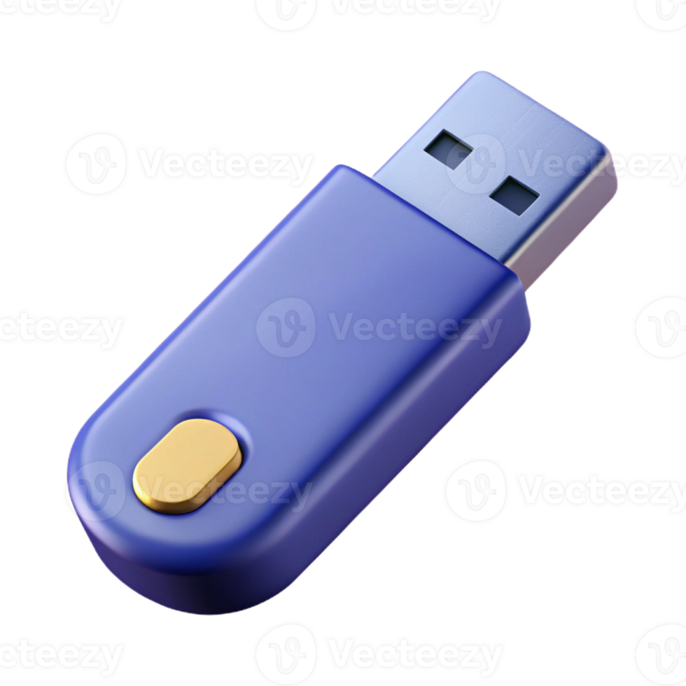 stunning minimalist A USB flash drive with a sleek, modern design premium png