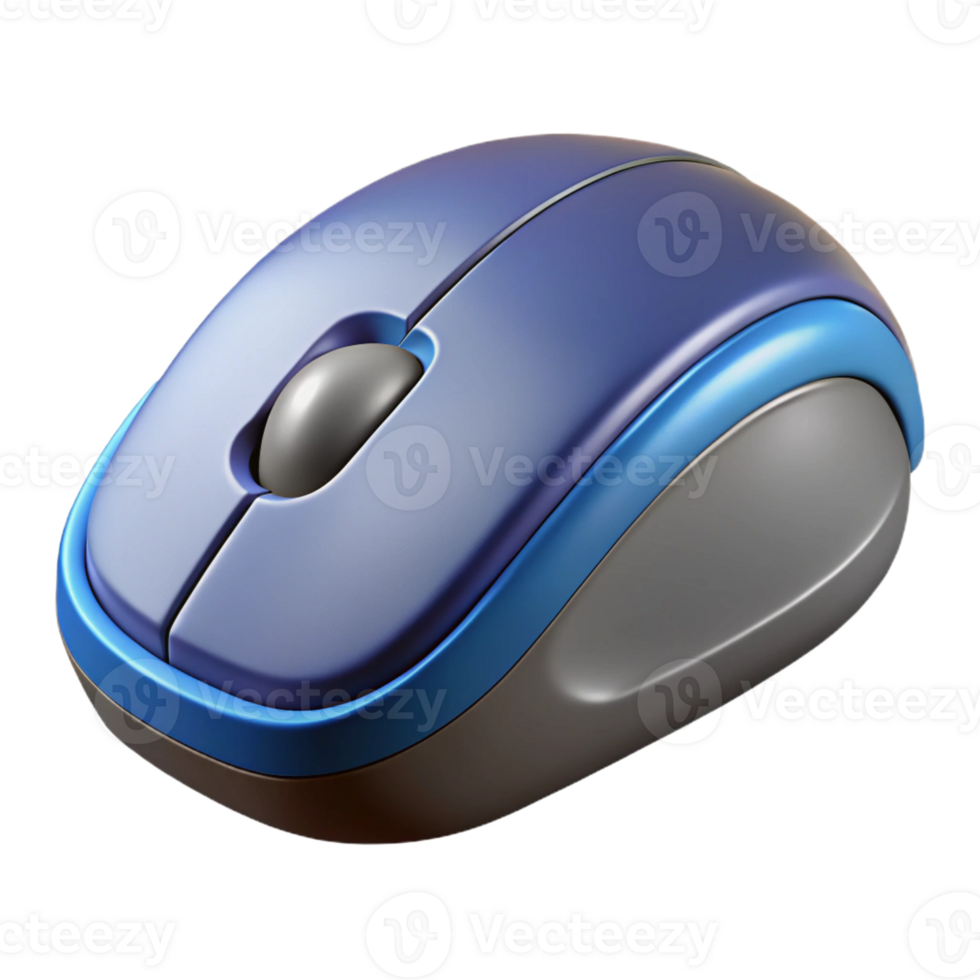 serene creative A computer mouse with ergonomic features high quality png