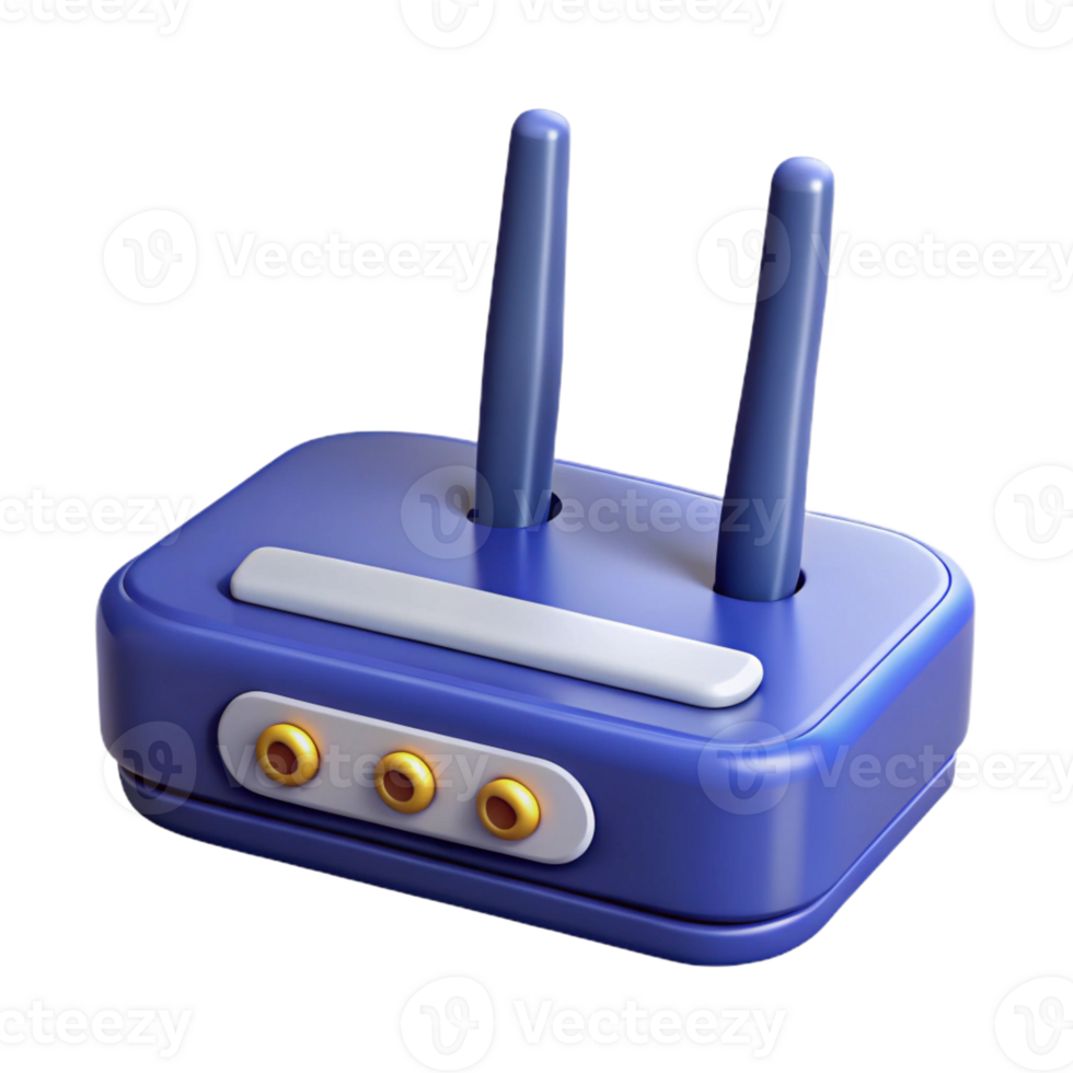 stunning traditional A modem with high-speed internet connectivity detailed png