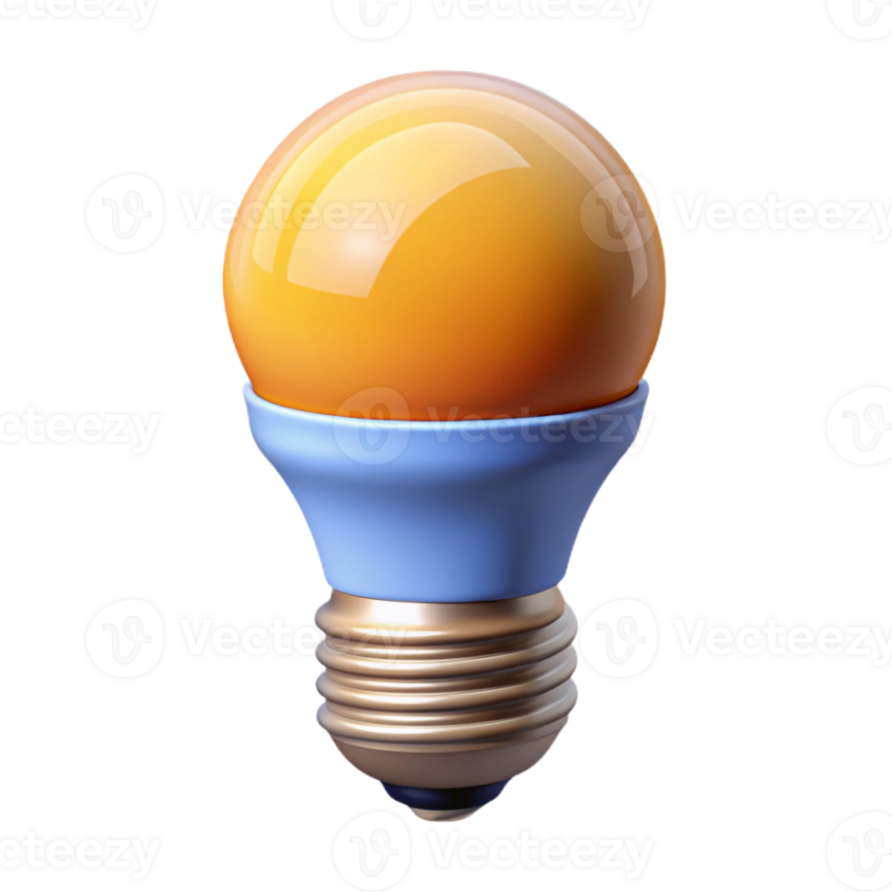 dramatic rustic A smart light bulb with adjustable color temperature genuine png