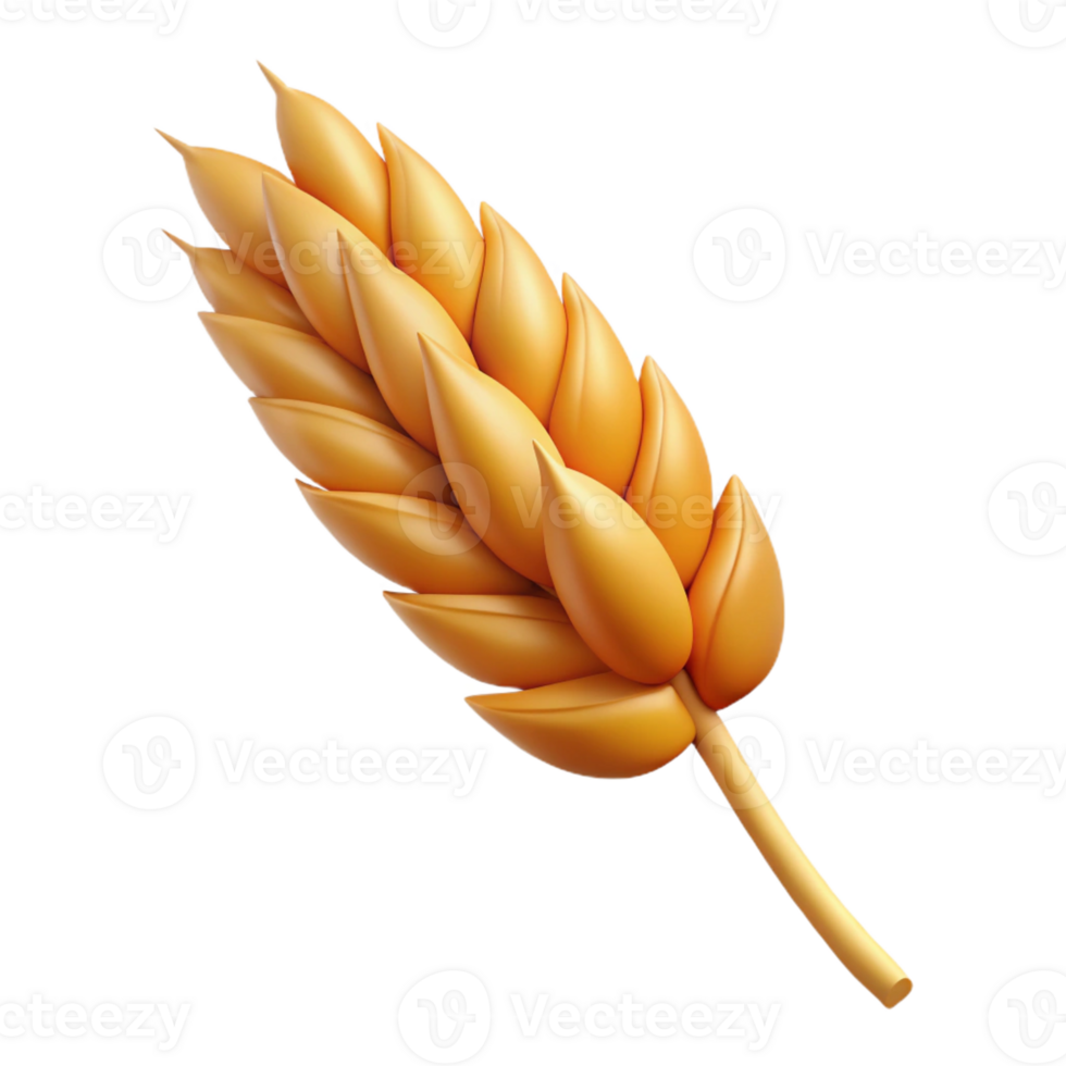 serene artistic Ear of wheat original png