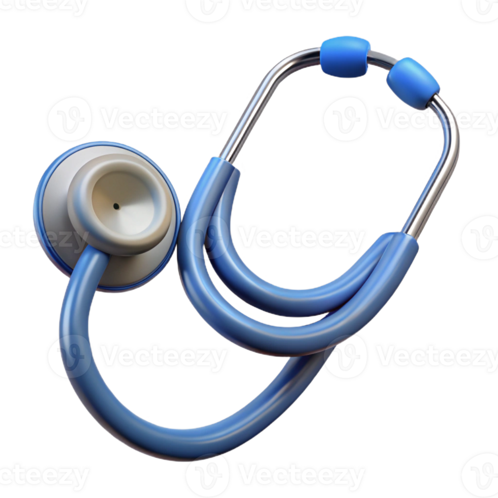 impressive vintage A stethoscope, carefully draped, professional png