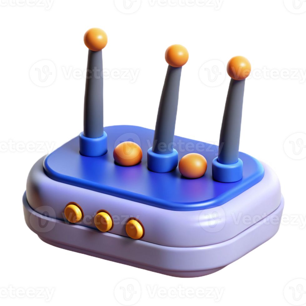 extraordinary rustic A router with multiple antennas, exclusive png