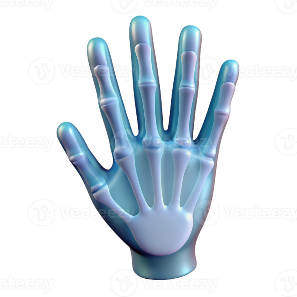 magnificent traditional An X-ray image of a human hand, premium png