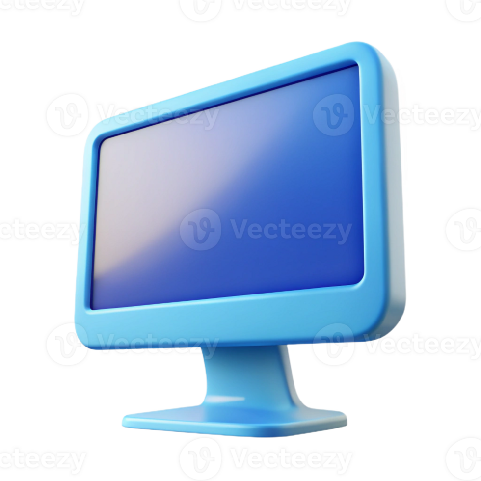 elegant creative Computer monitor with high refresh rate detailed png