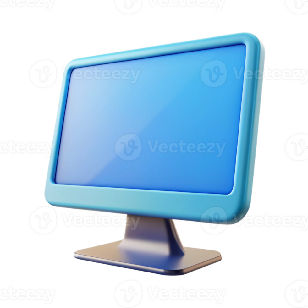 elegant abstract Computer monitor with high refresh rate high quality png
