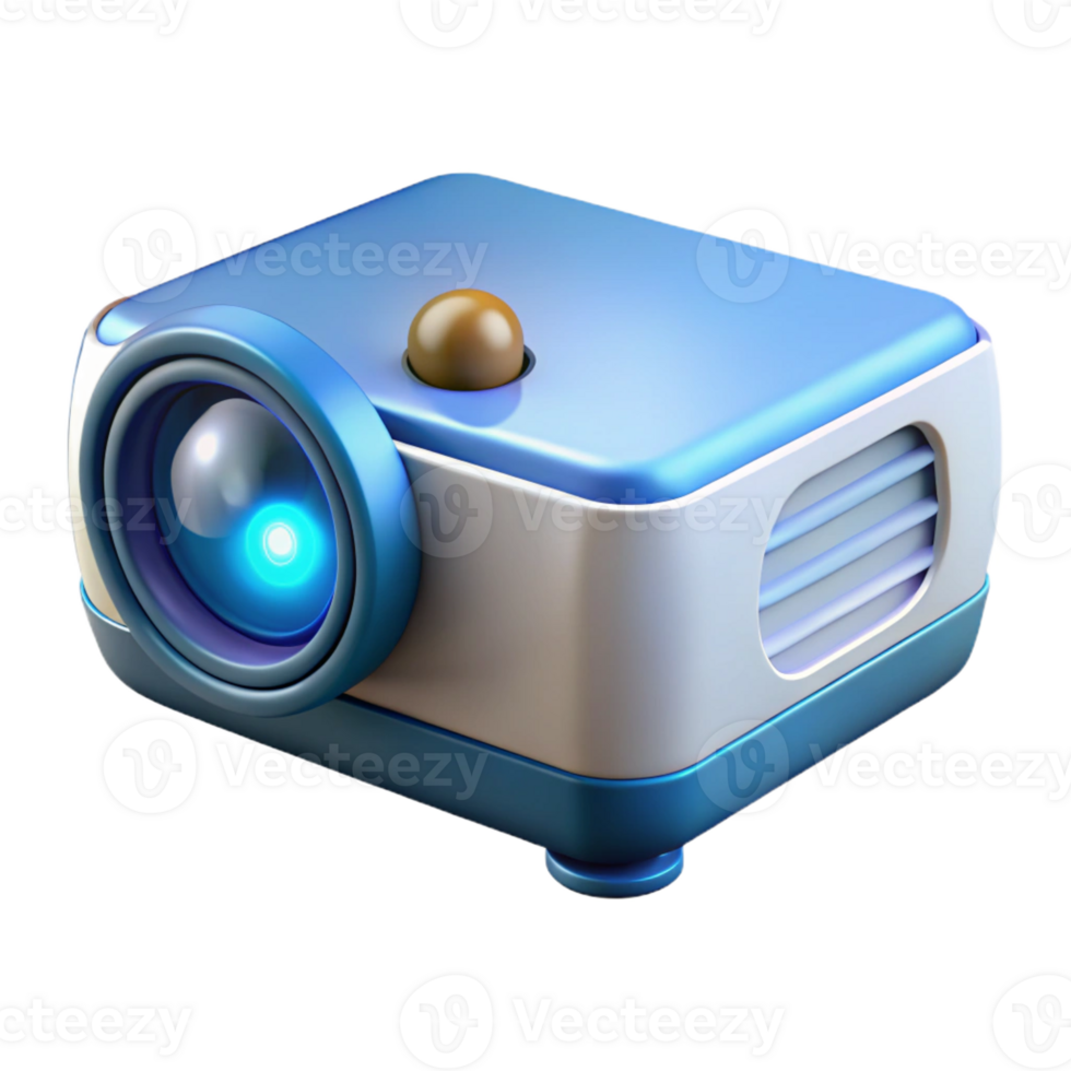 stunning minimalist Projector projecting an image professional png