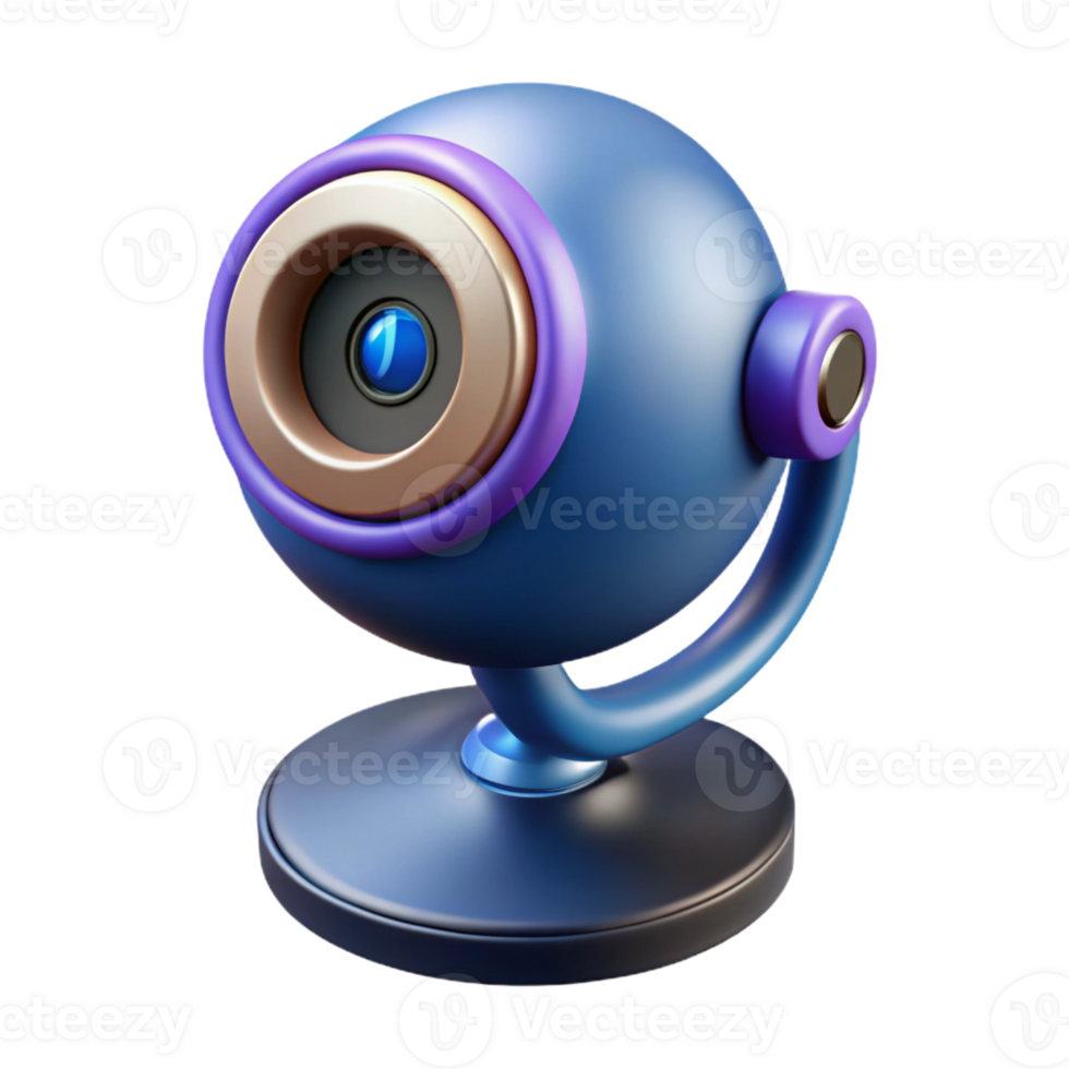 impressive creative Webcam with built-in microphone high quality png