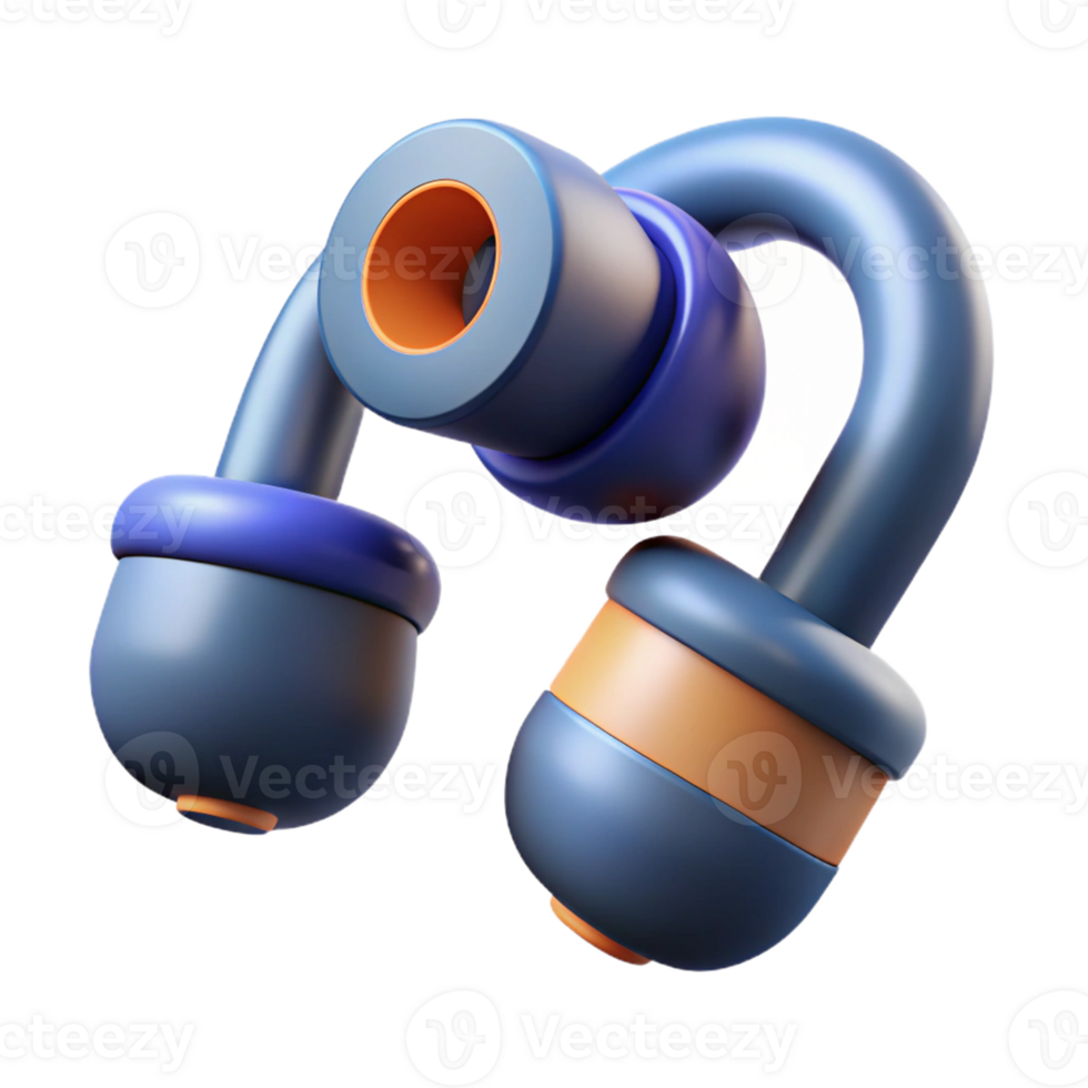 stunning traditional Wireless earbuds with noise cancellation 4K png