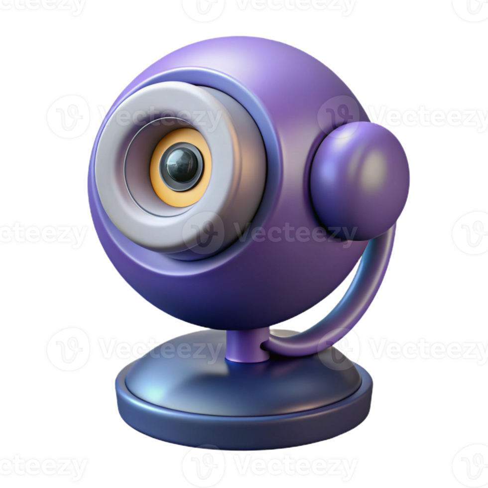 dramatic artistic Webcam with high-definition authentic png