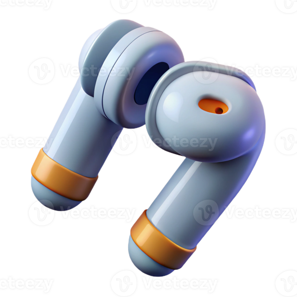 vibrant rustic Wireless earbuds with long battery life genuine png