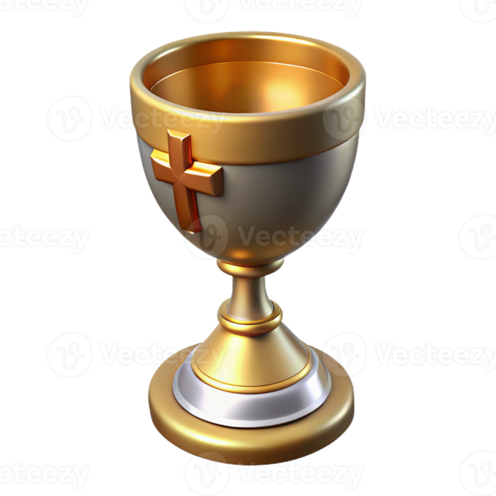 wonderful abstract Holy Grail, chalice, Christian mythology, high resolution png
