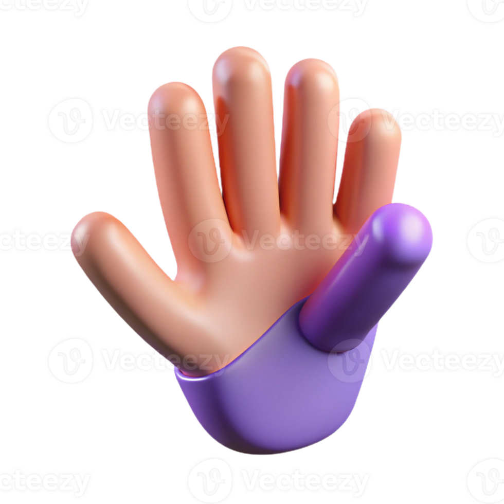 dramatic modern A hand, reaching out, abstract and stylized authentic png