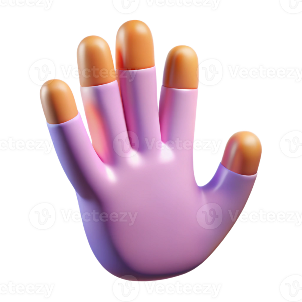 impressive artistic A hand, reaching out, abstract and stylized genuine png