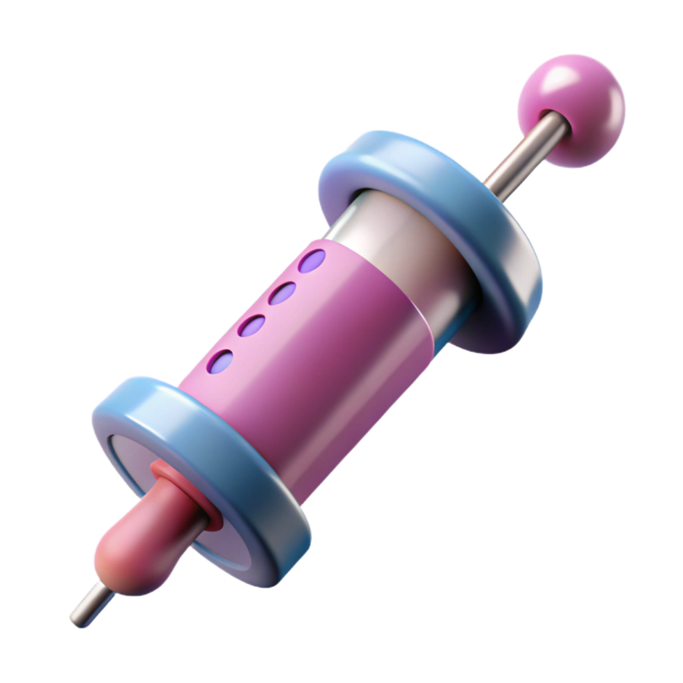extraordinary contemporary Advanced medical syringe with nanobot solution original png