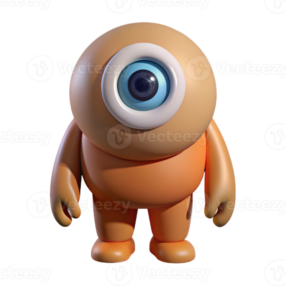 wonderful artistic Cyclops, one-eyed giant premium png
