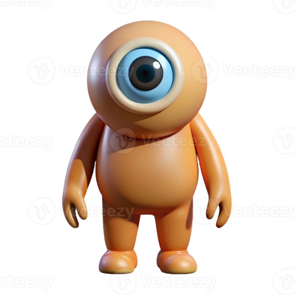 wonderful minimalist Cyclops, one-eyed giant exclusive png