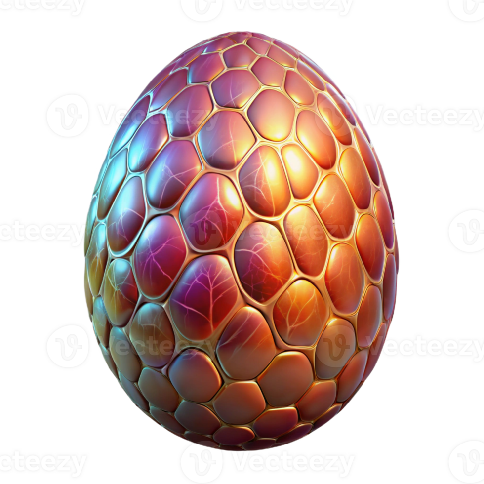magnificent traditional A single, polished, glowing dragon egg with intricate patterns authentic png