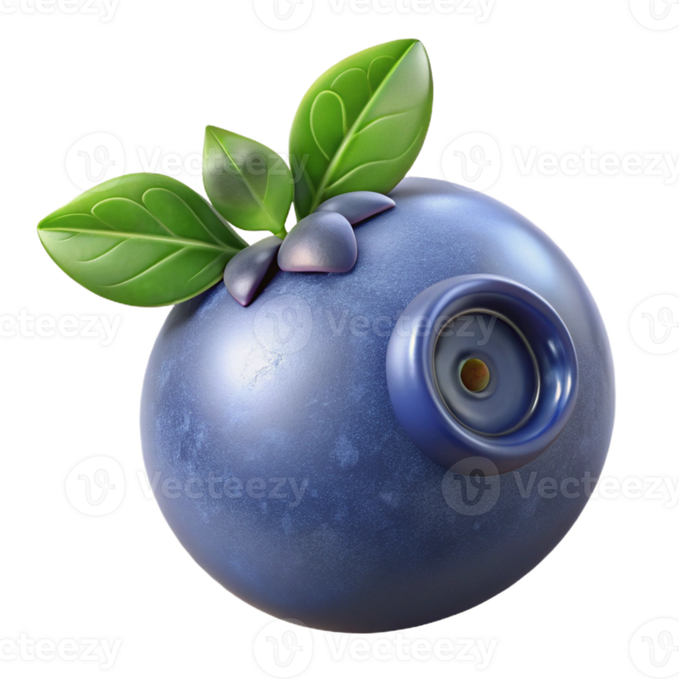 impressive rustic Freshly picked blueberry exclusive png