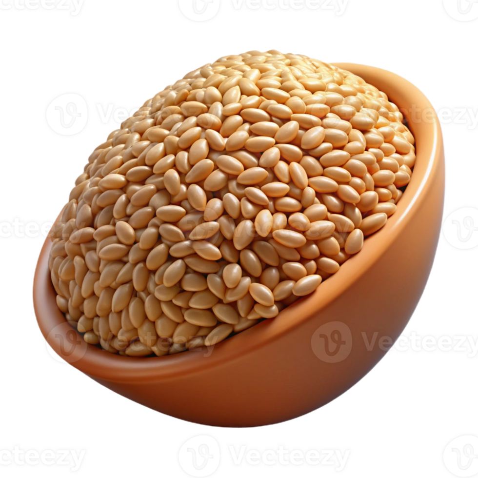 vibrant minimalist Sesame seed high resolution png