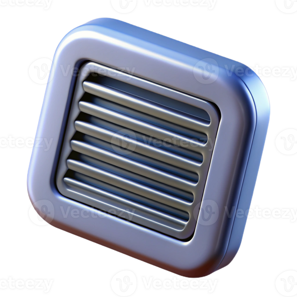 serene modern Ventilation grille original png