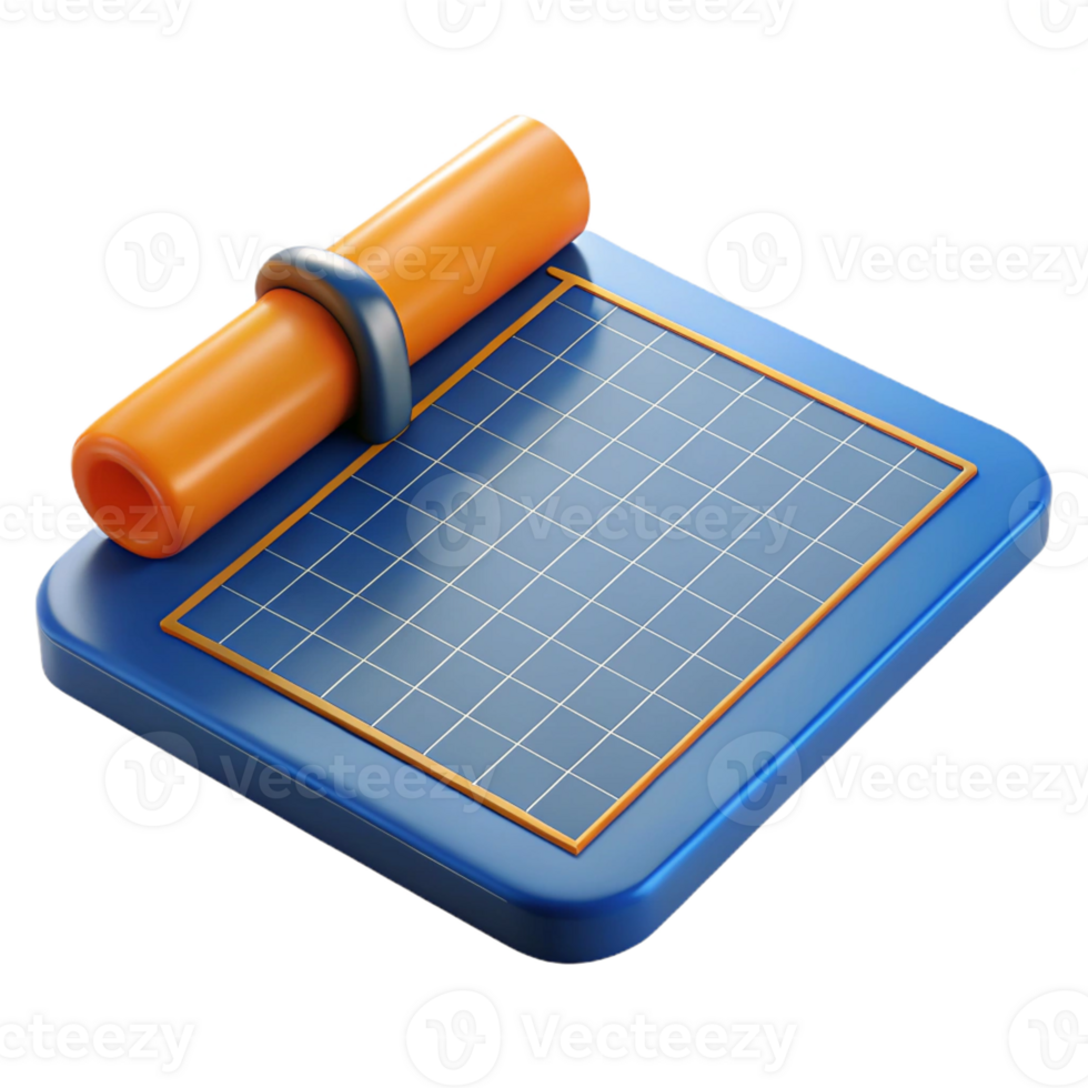 serene abstract Cutting mat professional png