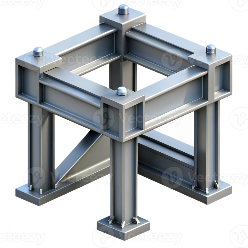 magnificent rustic Structural steel beam connection exclusive png