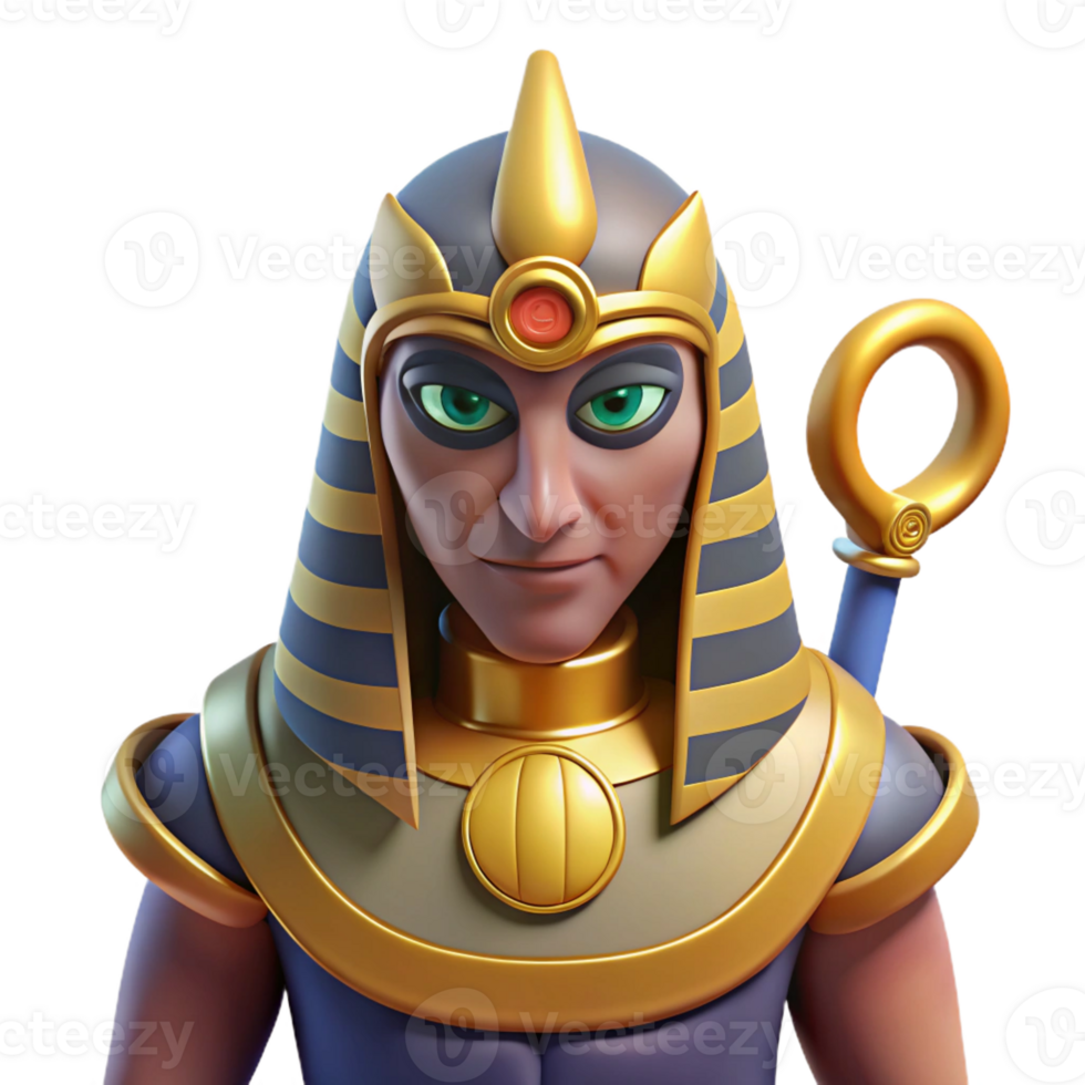wonderful creative Osiris, Egyptian God of the Underworld professional png
