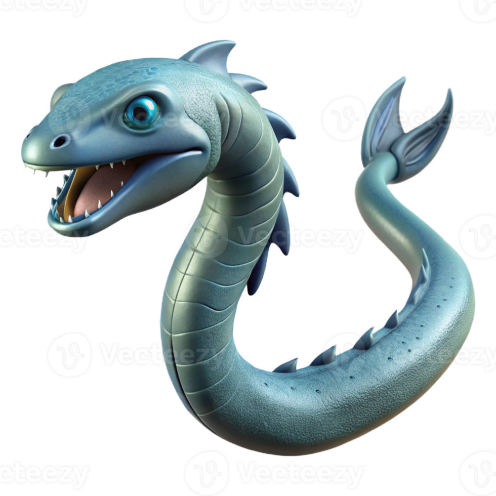 magnificent rustic Leviathan, sea serpent exclusive png