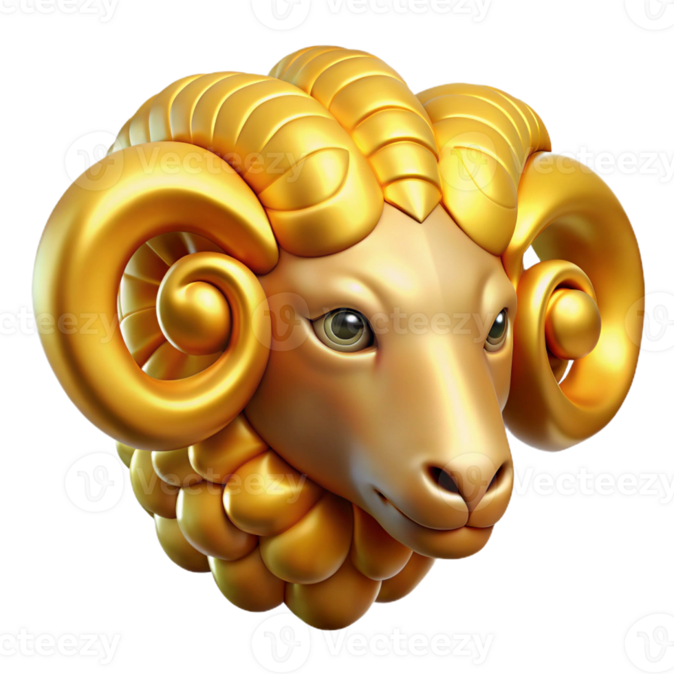 impressive contemporary Golden Fleece, ram's fleece, mythical artifact, genuine png