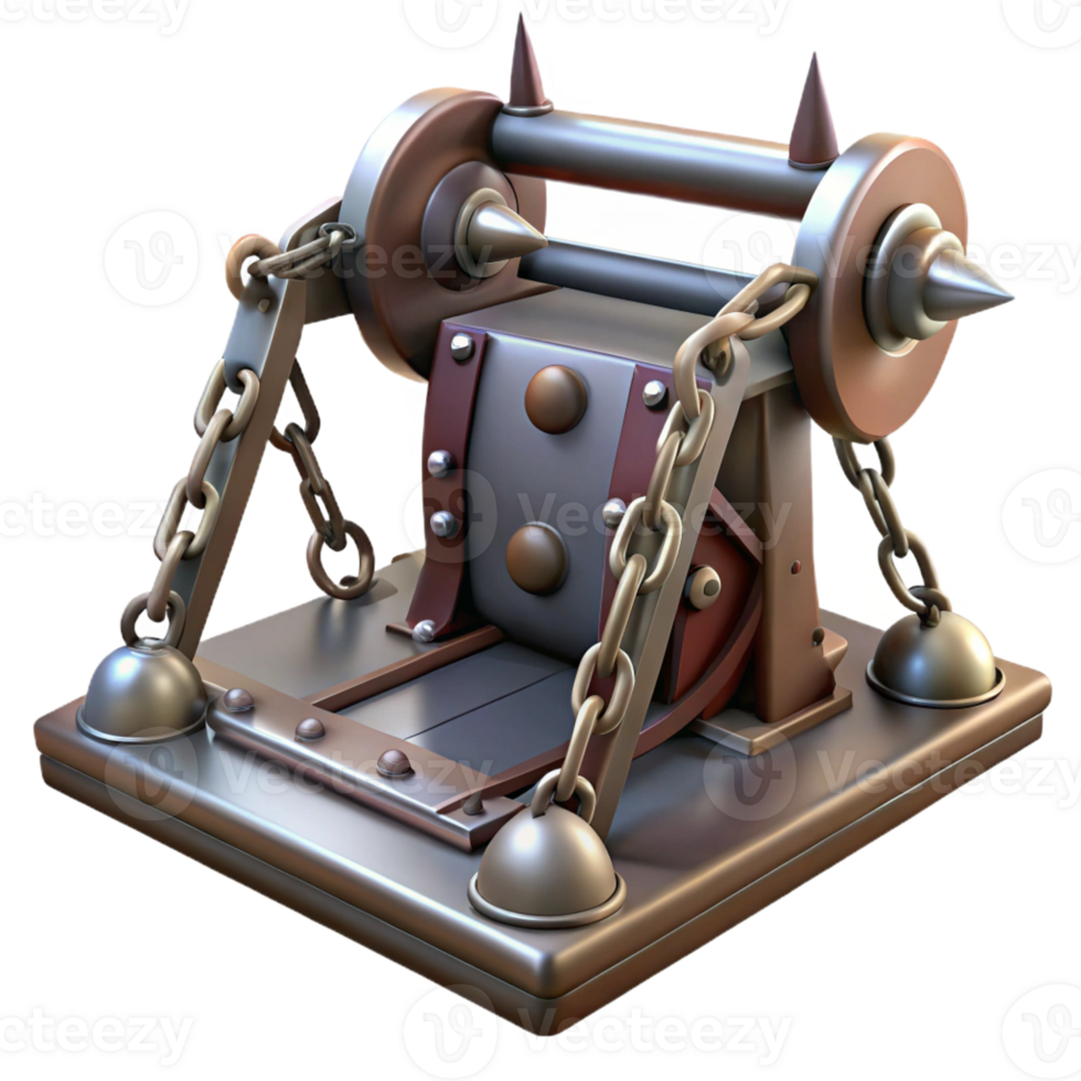 extraordinary rustic A detailed, iron maiden torture device authentic png
