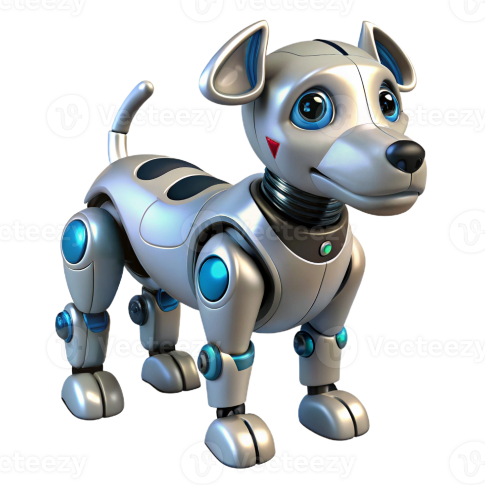 magnificent traditional Robot Dog with advanced sensors and AI genuine png