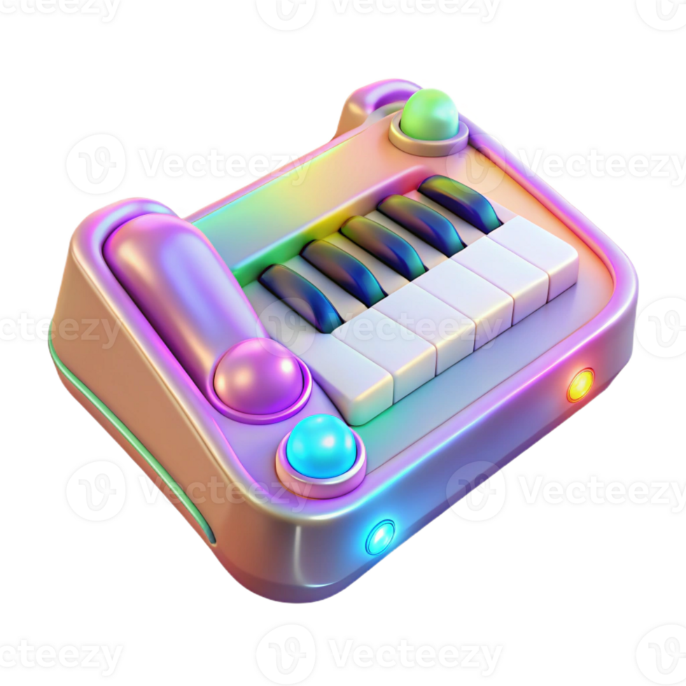 serene traditional Holographic Musical Instrument with interactive controls high resolution png
