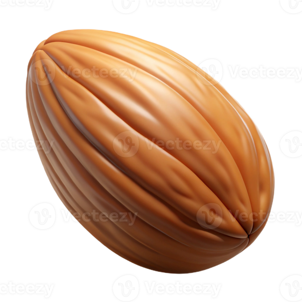 stunning classic Almond nut detailed png