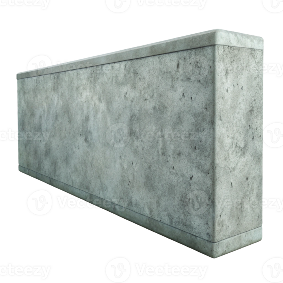 elegant artistic Concrete wall, smooth finish, 4K png