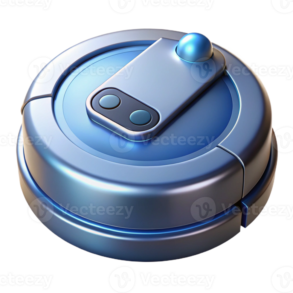 dramatic minimalist Robot vacuum cleaner authentic png