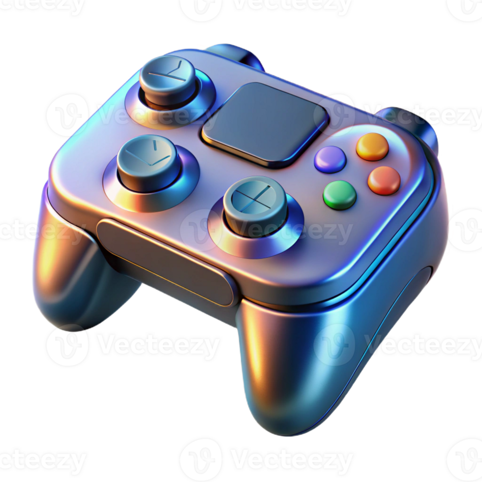 dramatic contemporary A powerful gaming console with advanced graphics capabilities professional png
