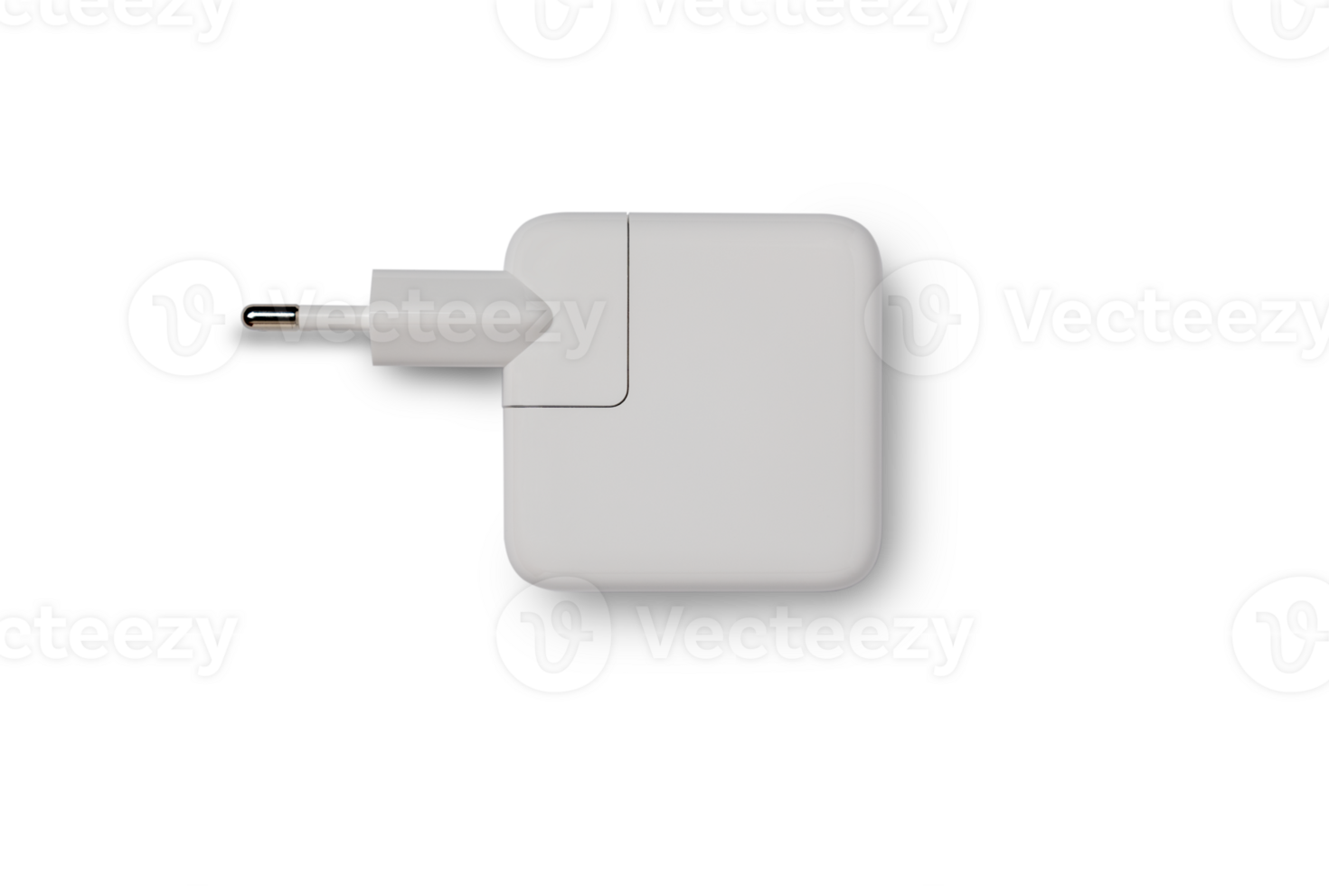 Usb wall charger plug for laptop isolated on empty background png