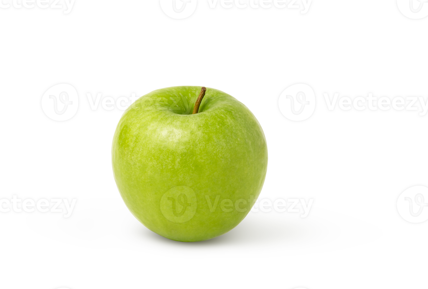 Green fresh Apple Isolated with Clipping Path. png