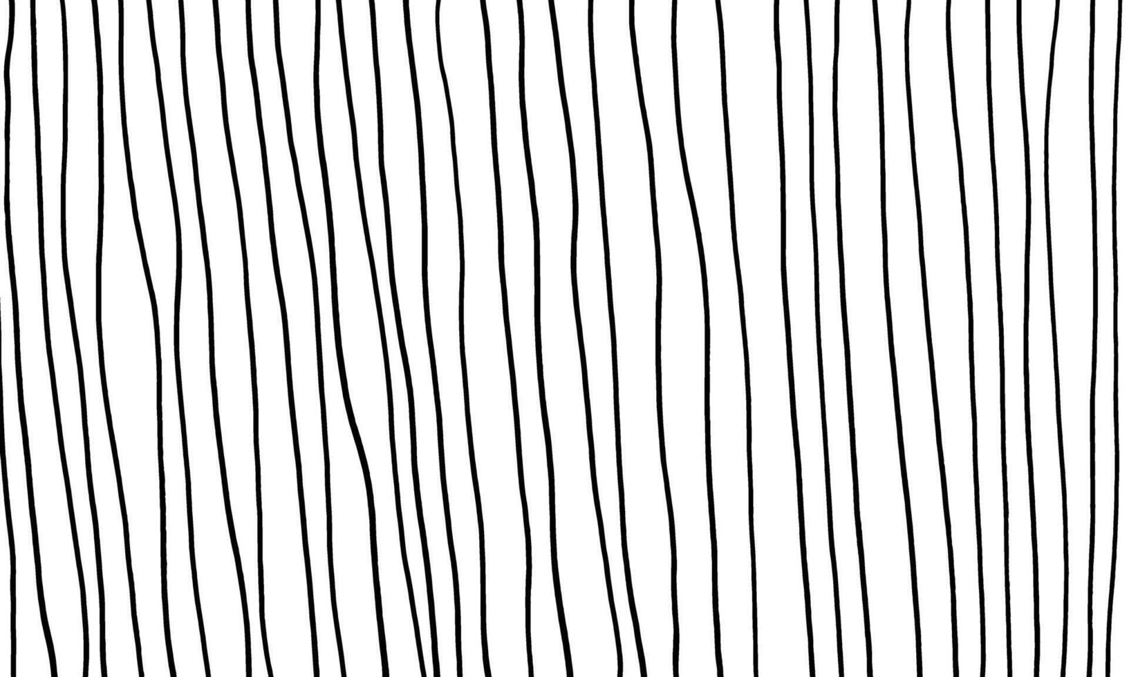 Doodle background of vertical curved lines. Backing for decoration vector