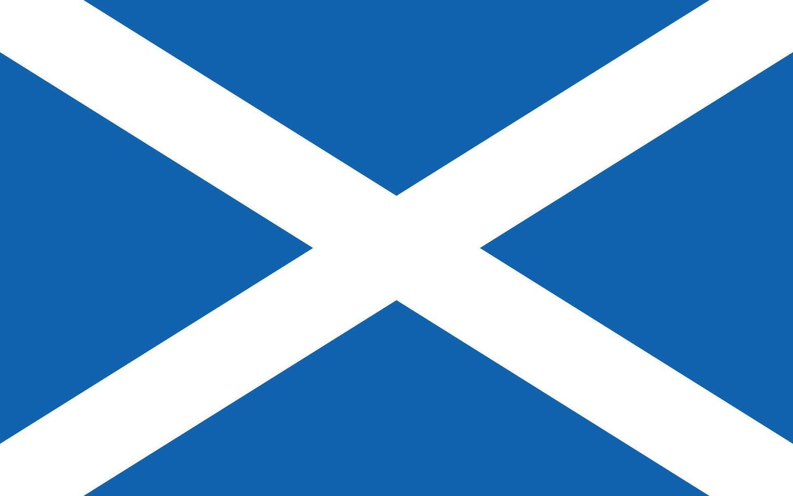 Scotland flag icon design, the national flag of Scotland illustration. vector