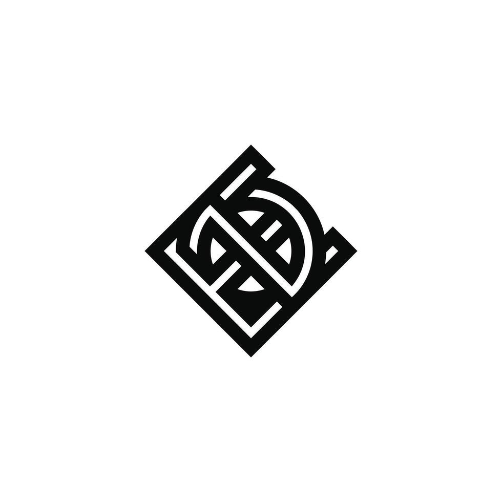 Creative EN NE Typography Logo for Modern Identity vector