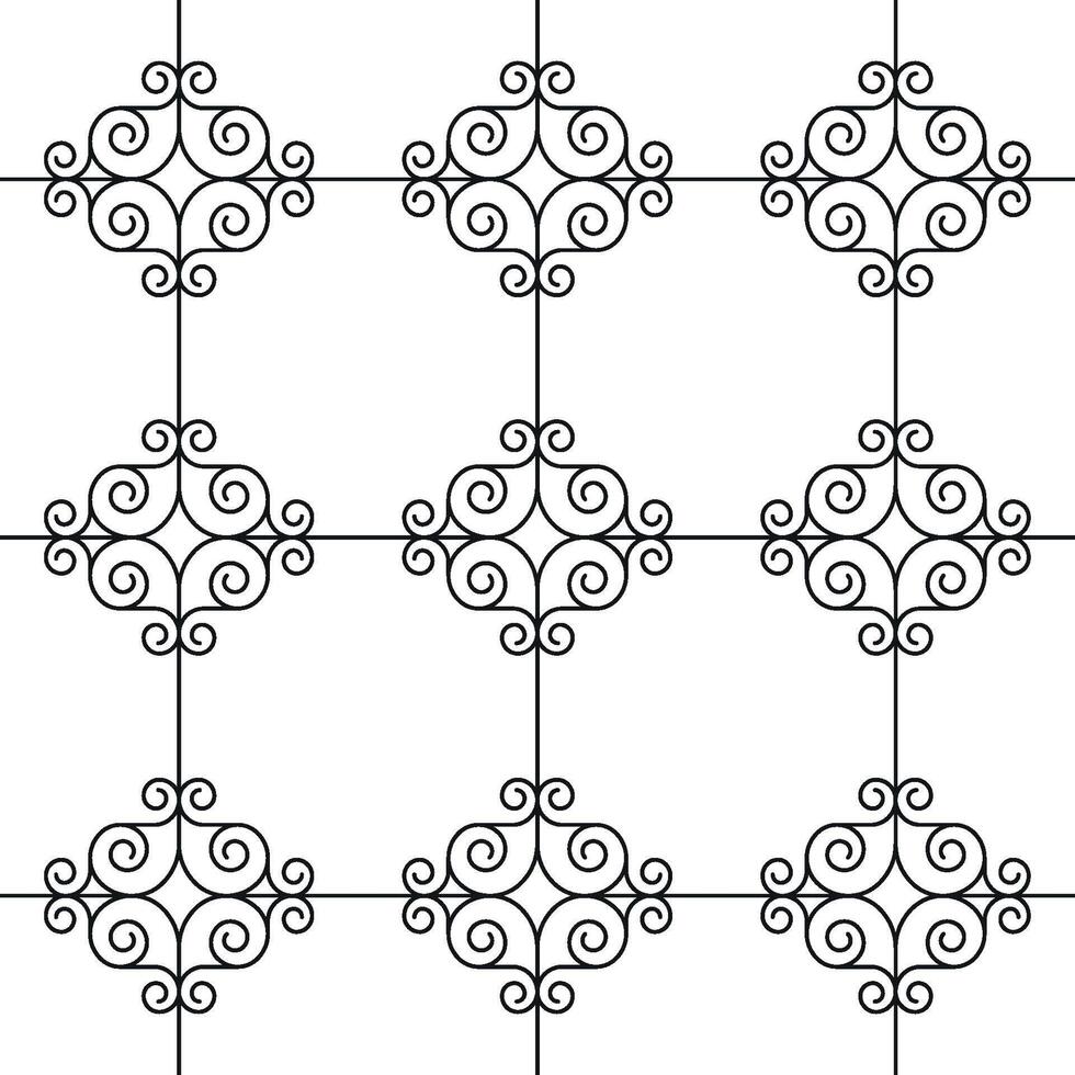 ornamental seamless pattern vector
