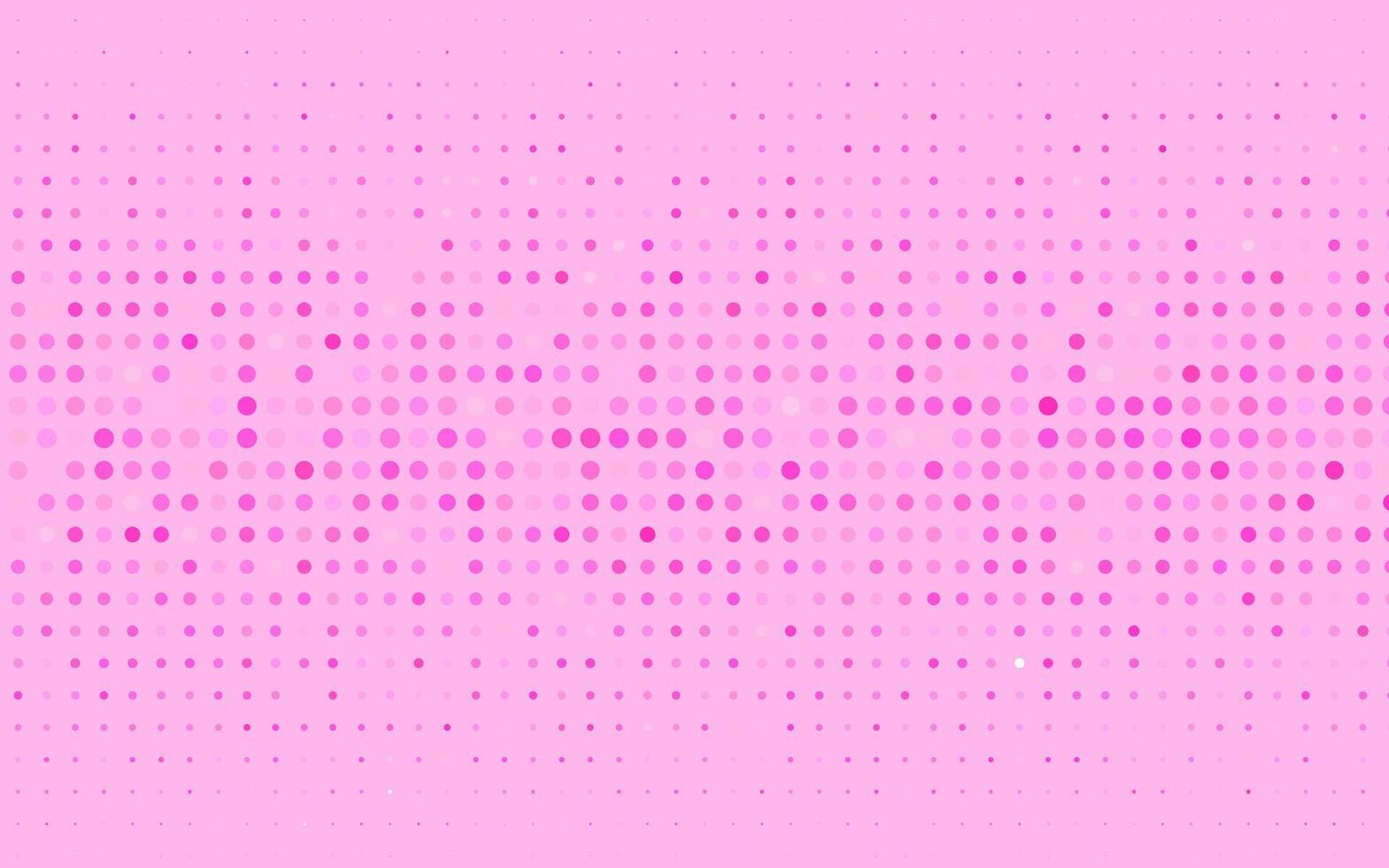 Light Pink pattern with spheres. vector