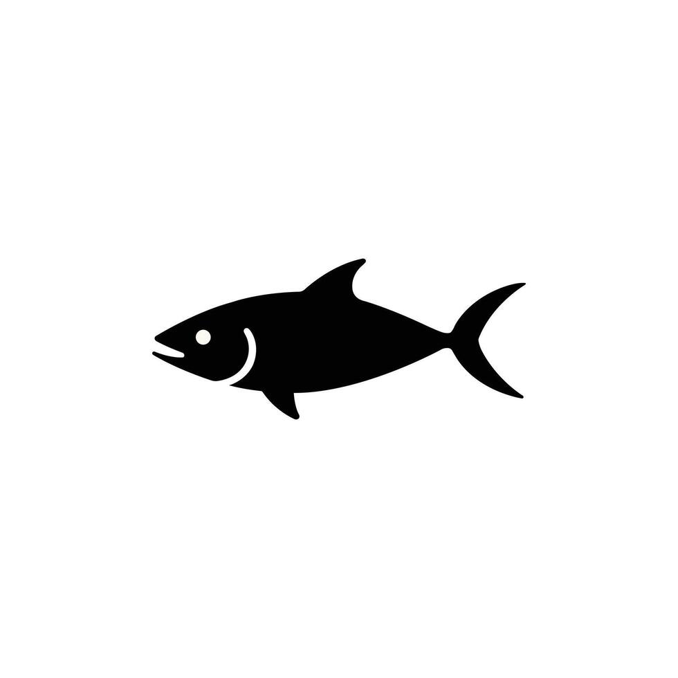 Tuna fish icon vector
