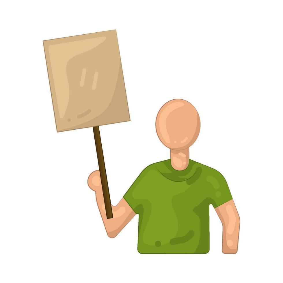 Illustration of Activism vector