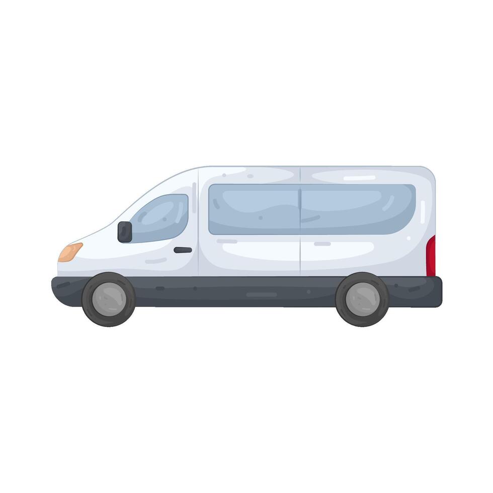 Illustration of Van vector
