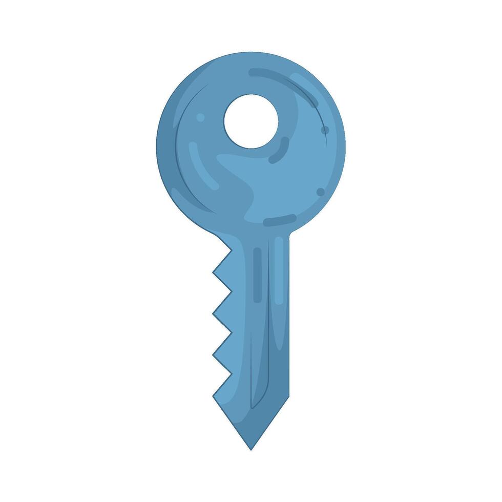 Illustration of Safety Key vector