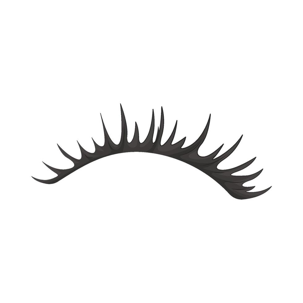 Illustration of Eyelashes vector